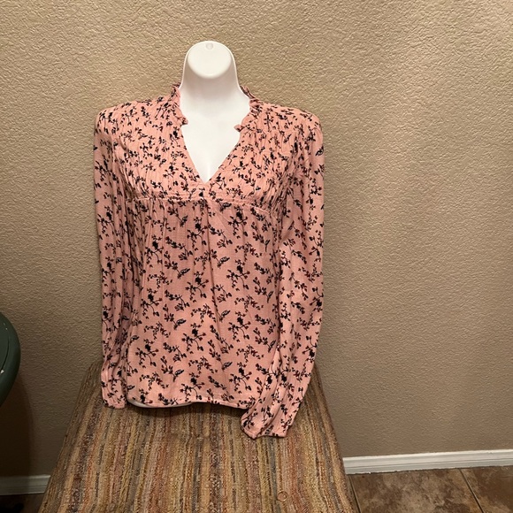 NWT Lucky NWT Floral Blouse - Picture 1 of 9